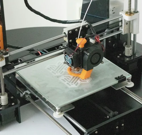 3d printer in action 3d printer in action